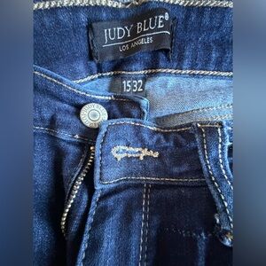 Judy Blue Women's Dark Indigo High Rise Jeans